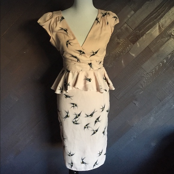 dorothy perkins peplum dress